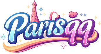 Logo parisqq di navigasi utama